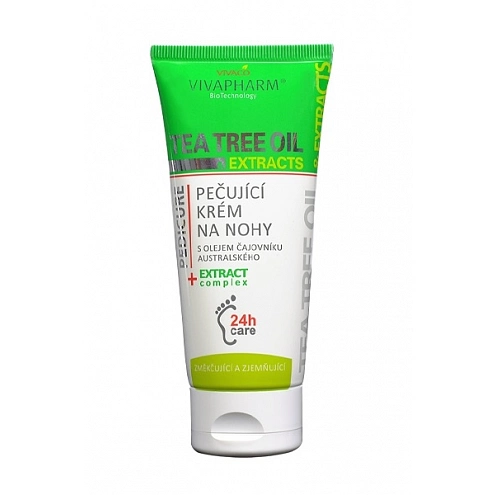 VIVACO Krém na nohy s Tea Tree Oil VIVAPHARM 100 ml