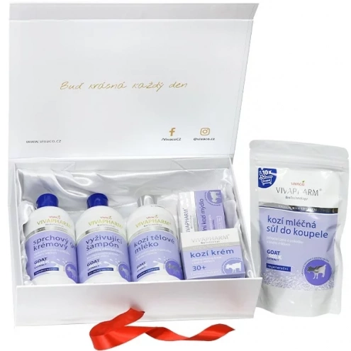VIVACO Dárkové balení kosmetiky s kozím mlékem VIVACO Dárkové balení kosmetiky s kozím mlékem