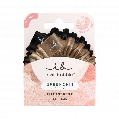 Invisibobble SPRUNCHIE SLIM True Golden 2pc Invisibobble SPRUNCHIE SLIM True Golden 2pc