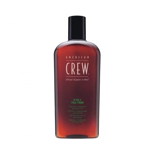 American Crew 3in1 Tea Tree Shampoo, Conditioner and Bodywash 250 ml