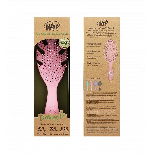 Wet Brush Go Green Detangler Pink