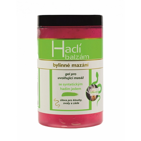 VIVACO Masážní gel s hadím jedem 400 ml VIVACO Masážní gel s hadím jedem 400 ml
