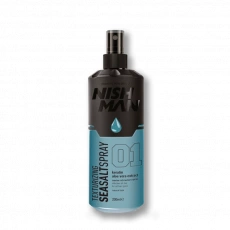 Soľný matny sprej na vlasy Nishman Keratin aloe vera extract Seasalt Spray 200ml
