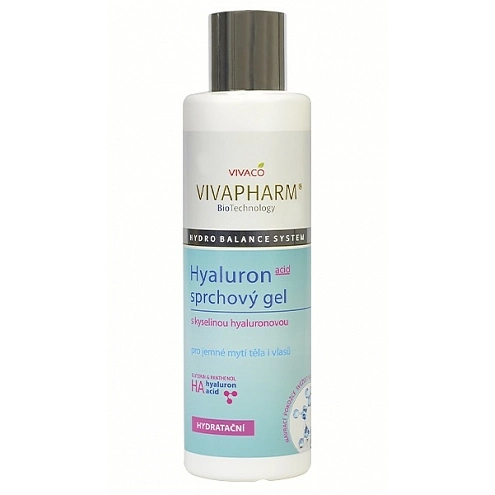 VIVACO Sprchový gel s kyselinou hyaluronovou VIVAPHARM 200 ml VIVACO Sprchový gel s kyselinou hyaluronovou VIVAPHARM 200 ml