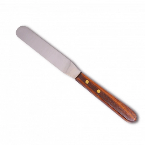 Eurostil Pollie Professional Metal Spatula with Wooden Handle Eurostil Pollie Professional Metal Spatula with Wooden Handle