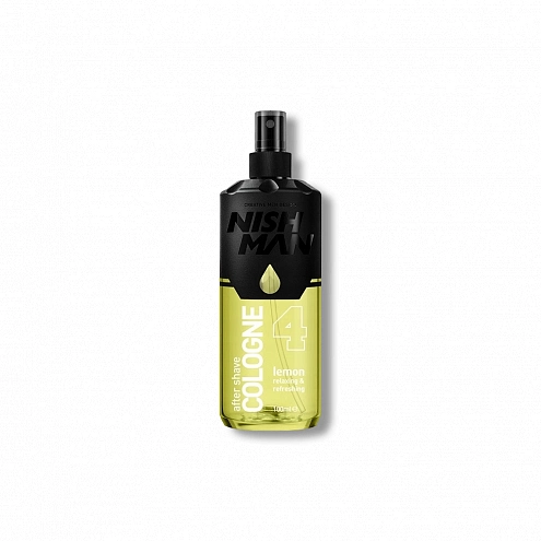 NishMan After Shave Cologne 4 Lemon 100 ml