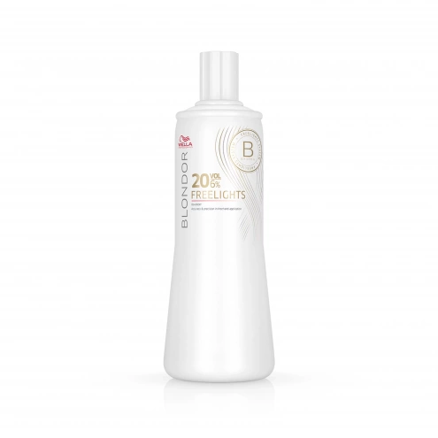 Wella Professionals Blondor Freelights Emulsion 20 vol. 6% 1000 ml Wella Professionals Blondor Freelights Emulsion 20 vol. 6% 1000 ml