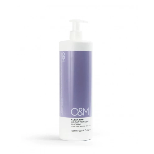 O&M CLEAN.tone Platinum Color Treatment 1000ml O&M CLEAN.tone Platinum Color Treatment 1000ml