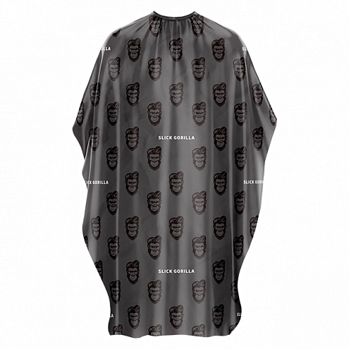 Slick Gorilla Black Barber Cape