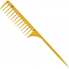JRL Fine Teeth Tail Comb J104 Yellow