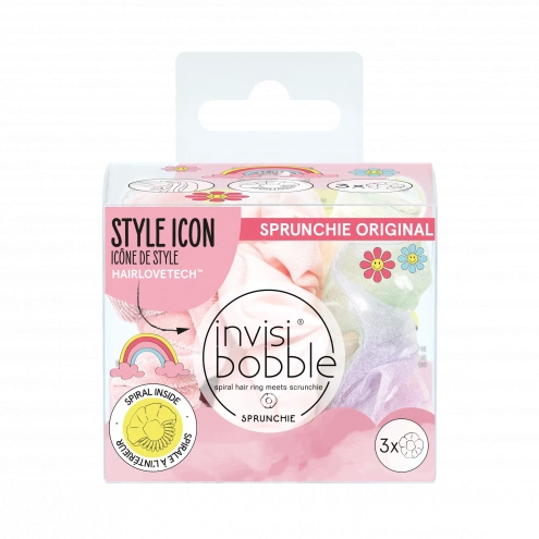 Invisibobble SPRUNCHIE Retro Dreamin‘ Macaron 3ks