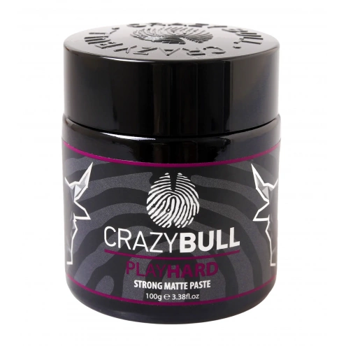 CrazyBull Play Hard Matte Paste 100 g CrazyBull Play Hard Matte Paste 100 g