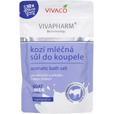 VIVACO Sůl do koupele s kozím mlékem VIVAPHARM 300 g