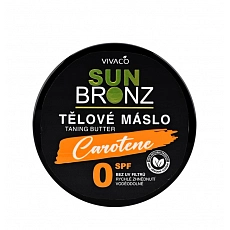 VIVACO Mrkvové máslo Carotene SPF 0 Sun Bronz 150 ml