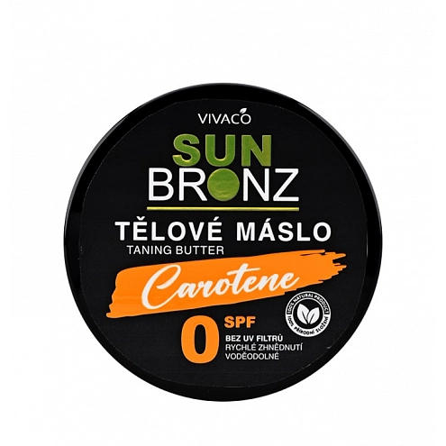 VIVACO Mrkvové máslo Carotene SPF 0 Sun Bronz 150 ml