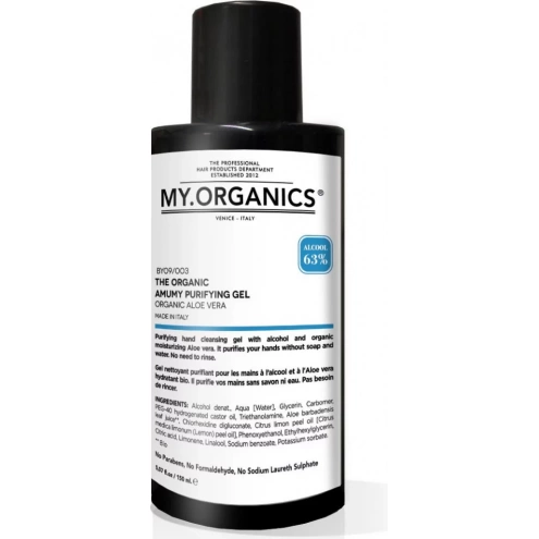 MY.ORGANICS Antibakteriální dezinfekční gel s aloe vera 150 ml MY.ORGANICS Antibakteriální dezinfekční gel s aloe vera 150 ml