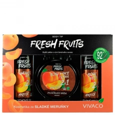 VIVACO Dárková kazeta kosmetiky s meruňkovým olejem