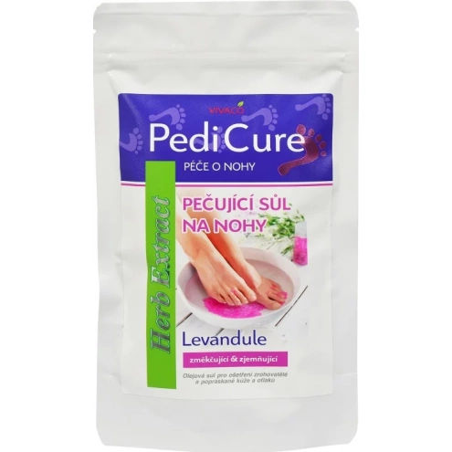 VIVACO Sůl na nohy s levandulovým olejem HERB EXTRACT 300 g VIVACO Sůl na nohy s levandulovým olejem HERB EXTRACT 300 g