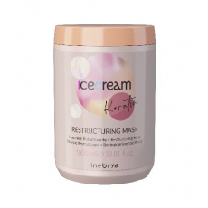 Inebrya Ice Cream Keratin Restructuring Mask 1000 ml