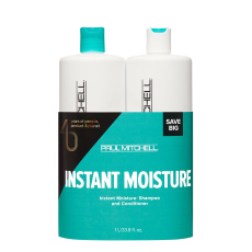 Paul Mitchell Instant Moisture Shampoo 1000 ml + Conditioner 1000 ml