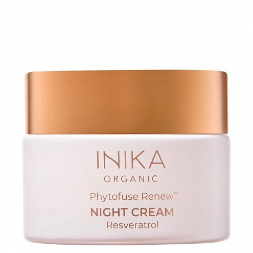 Inika Organic Phytofuse Renew Resveratrol Night Cream 50 ml