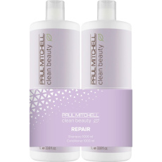 Paul Mitchell Clean Beauty Repair Shampoo 1000ml + Conditioner 1000ml