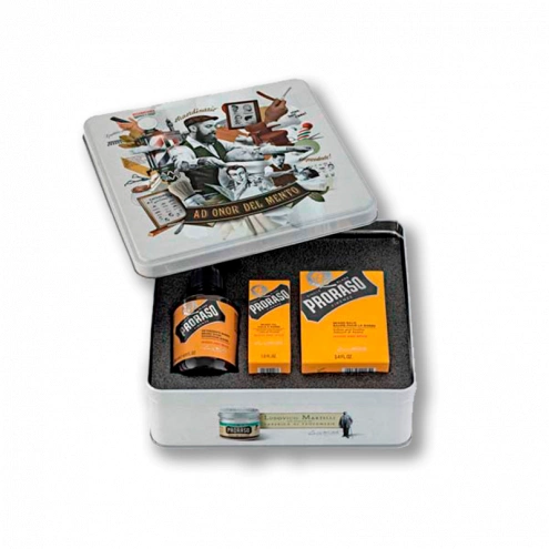 Proraso Beard Kit Wood & Spice Beard Shampoo, Balm and Oil Proraso Beard Kit Wood & Spice Beard Shampoo, Balm and Oil