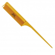 JRL Fine Teeth Tail Comb J101 Yellow