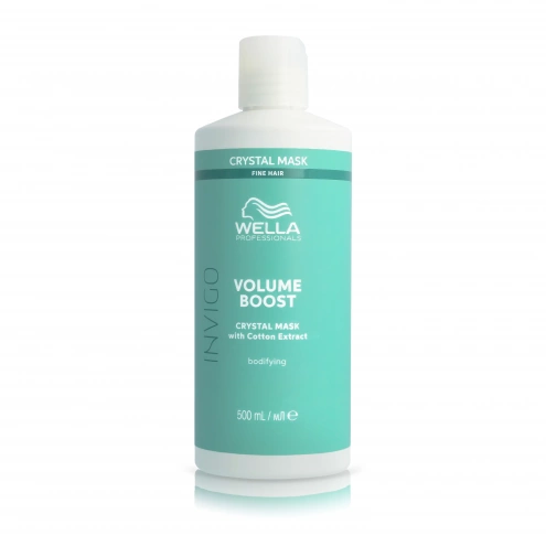 Wella Professionals Invigo Volume Boost Clear Treat Crystal Mask 500 ml NEW Wella Professionals Invigo Volume Boost Clear Treat Crystal Mask 500 ml NEW