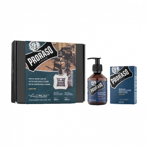 Proraso Azur Lime Gift Box Beard Balm and Shampoo Proraso Azur Lime Gift Box Beard Balm and Shampoo