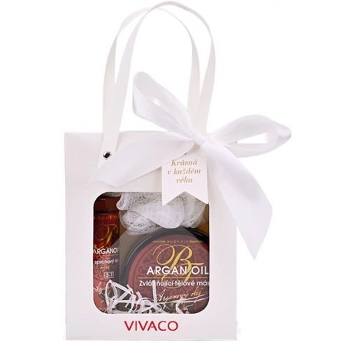 VIVACO Dárková taška kosmetiky s arganovým olejem
