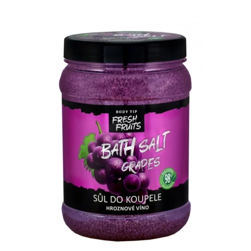 VIVACO Sůl do koupele Hrozno BODY TIP 1500 g VIVACO Sůl do koupele Hrozno BODY TIP 1500 g