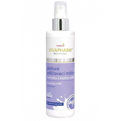 VIVACO Odličovací mléko s kozím mlékem VIVAPHARM 200 ml VIVACO Odličovací mléko s kozím mlékem VIVAPHARM 200 ml