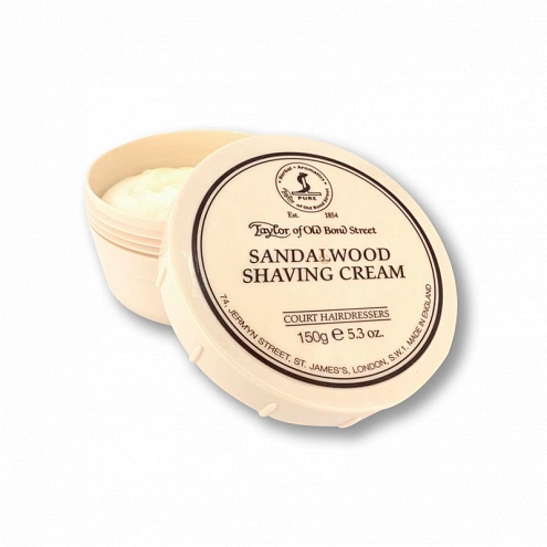 Taylor of Old Bond Street Sandalwood Shaving Cream Bowl 150 ml