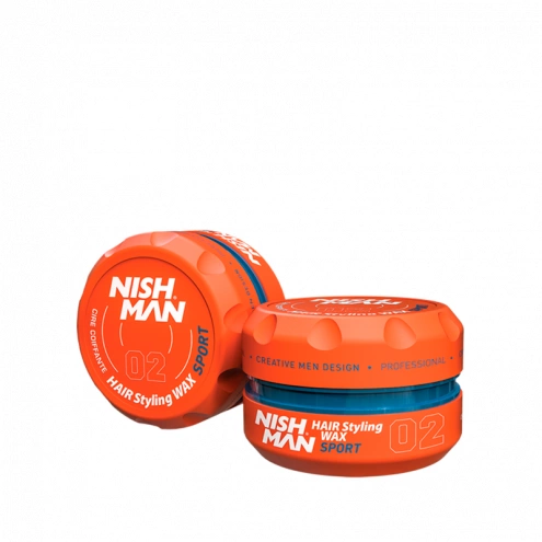 NishMan Hair Styling Wax 02 Sport 150 ml