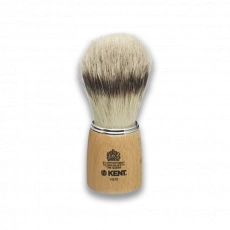 Kent Large Wooden Shaving Brush Badger Effect