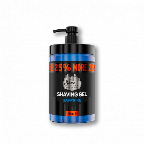 The Shave Factory Sapphire XXL Transparent Shaving Gel 1250 ml