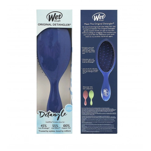 Wet Brush Original Detangler Natural Marble - Blue Slate Wet Brush Original Detangler Natural Marble - Blue Slate