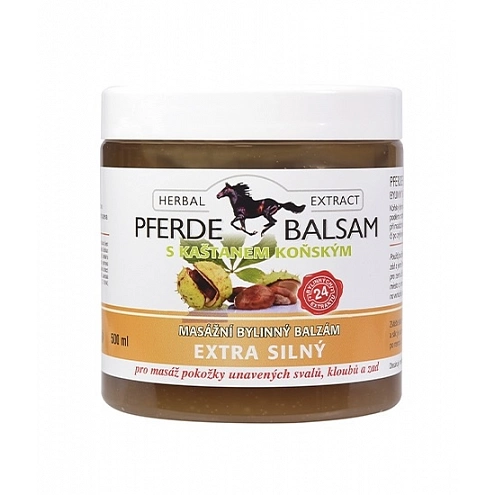 VIVACO PFERDE BALSAM Extra silný HERBAL EXTRACT 500 ml