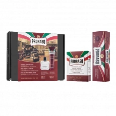 Proraso Red Gift Box Shaving Cream and After Shave Balm