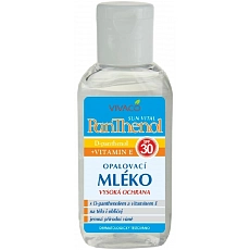 VIVACO Opalovací mléko s D-Panthenolem SPF 30 SUN VITAL 50 ml