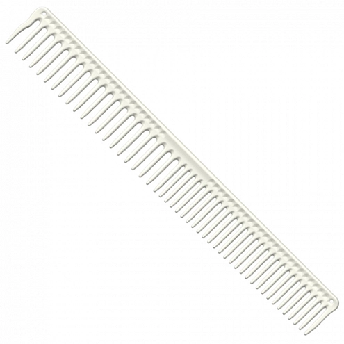JRL Long Round Tooth Cutting Comb J306 White JRL Long Round Tooth Cutting Comb J306 White