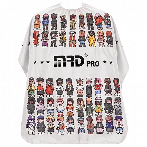 MRD PRO Professional Cutting Cape White MRD PRO Professional Cutting Cape White