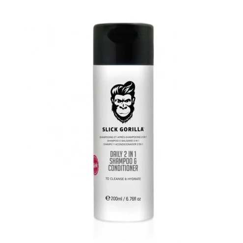 Slick Gorilla 2-in-1 Shampoo & Conditioner 200 ml Slick Gorilla 2-in-1 Shampoo & Conditioner 200 ml