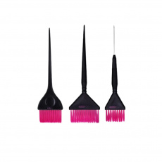 Bifull Set Of 3 Pink Brushes