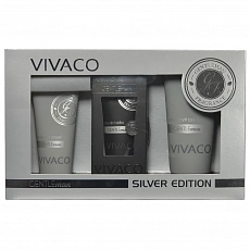 VIVACO Dárková kazeta pánské kosmetiky GENTLEMAN SILVER
