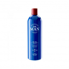 Farouk CHI Man The One 3-in-1 Shampoo, Conditioner & Body Wash 739 ml