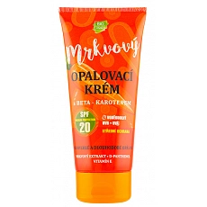 VIVACO Opalovací krém s mrkvovým extraktem SPF 20 200 ml