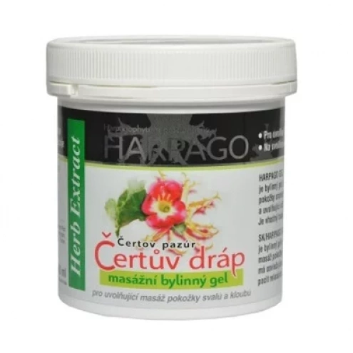 VIVACO Masážní gel Čertův dráp HERB EXTRACT 250 ml VIVACO Masážní gel Čertův dráp HERB EXTRACT 250 ml