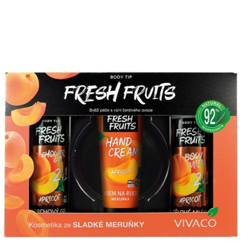 VIVACO Dárková kazeta kosmetiky s meruňkovým olejem